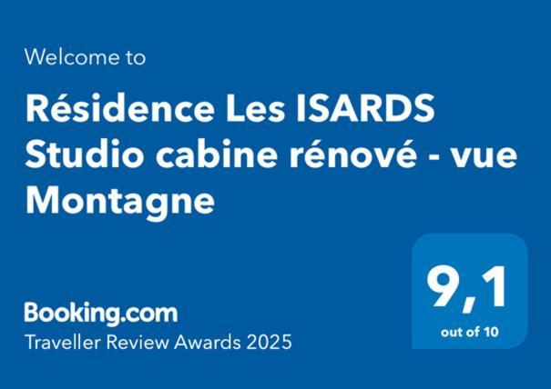 Font-Romeu-Odeillo-Via Residence Les Isards Studio Cabine Renove - Vue Montagne מראה חיצוני תמונה